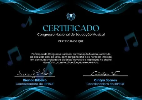 Certificado do Congresso